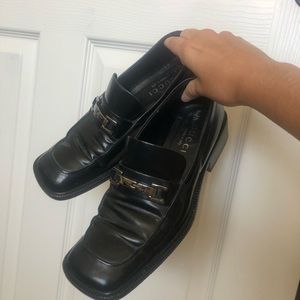 90s glam Gucci Loafers
